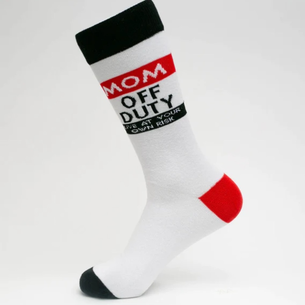 Mom Off Duty Socks